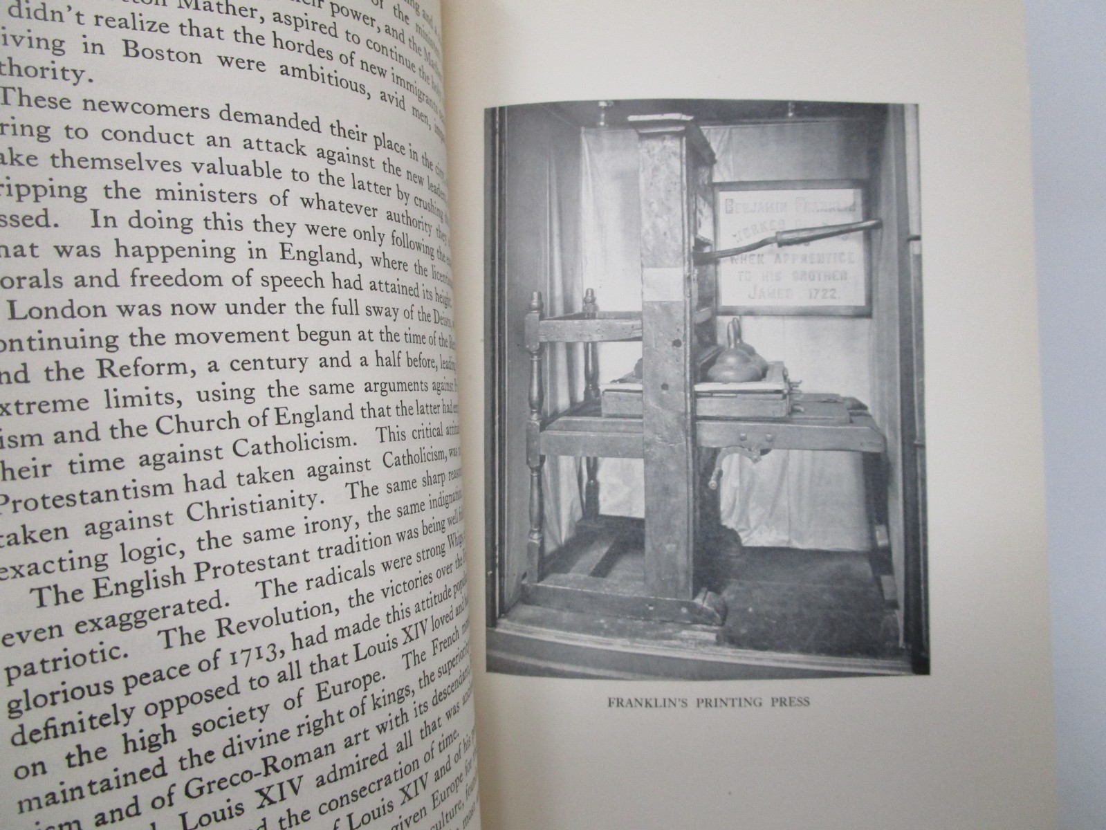Bernard Fay&rsquo;s Franklin, The Apostle of Modern Times with Illustrations 1929