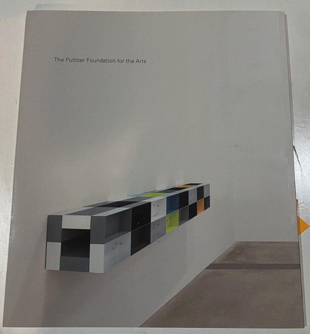 Donald Judd The Multicolored Works 2013 Pulitizer Arts Exhibition HC