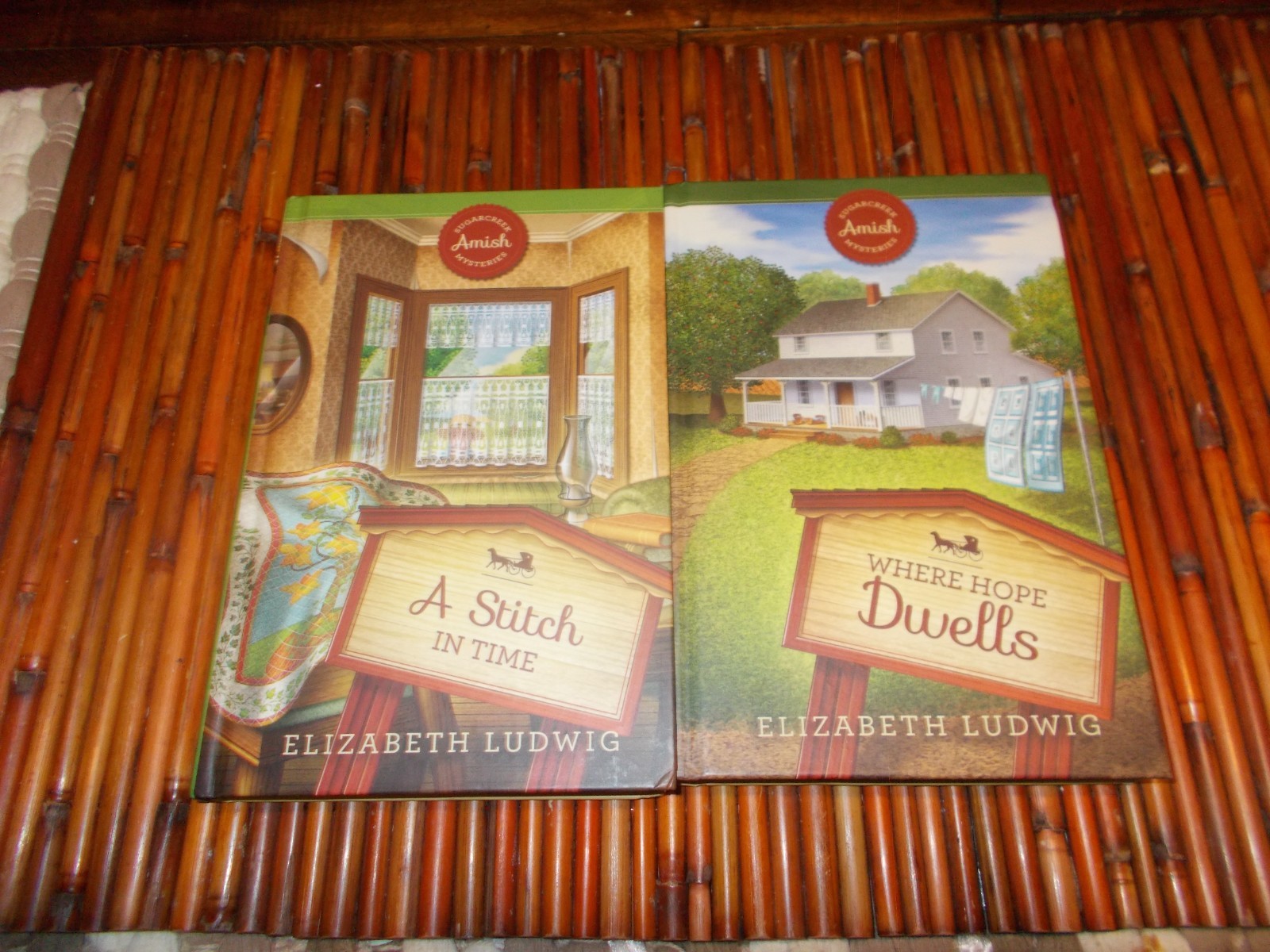 Sugarcreek Amish Mysteries. Guideposts. Lot of 8. Hardcovers.