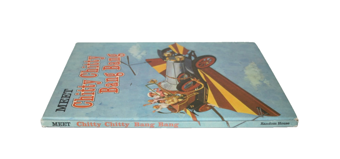 Vintage Meet Chitty Chitty Bang Bang Oversized Book Movie Dick Van Dyke 1968