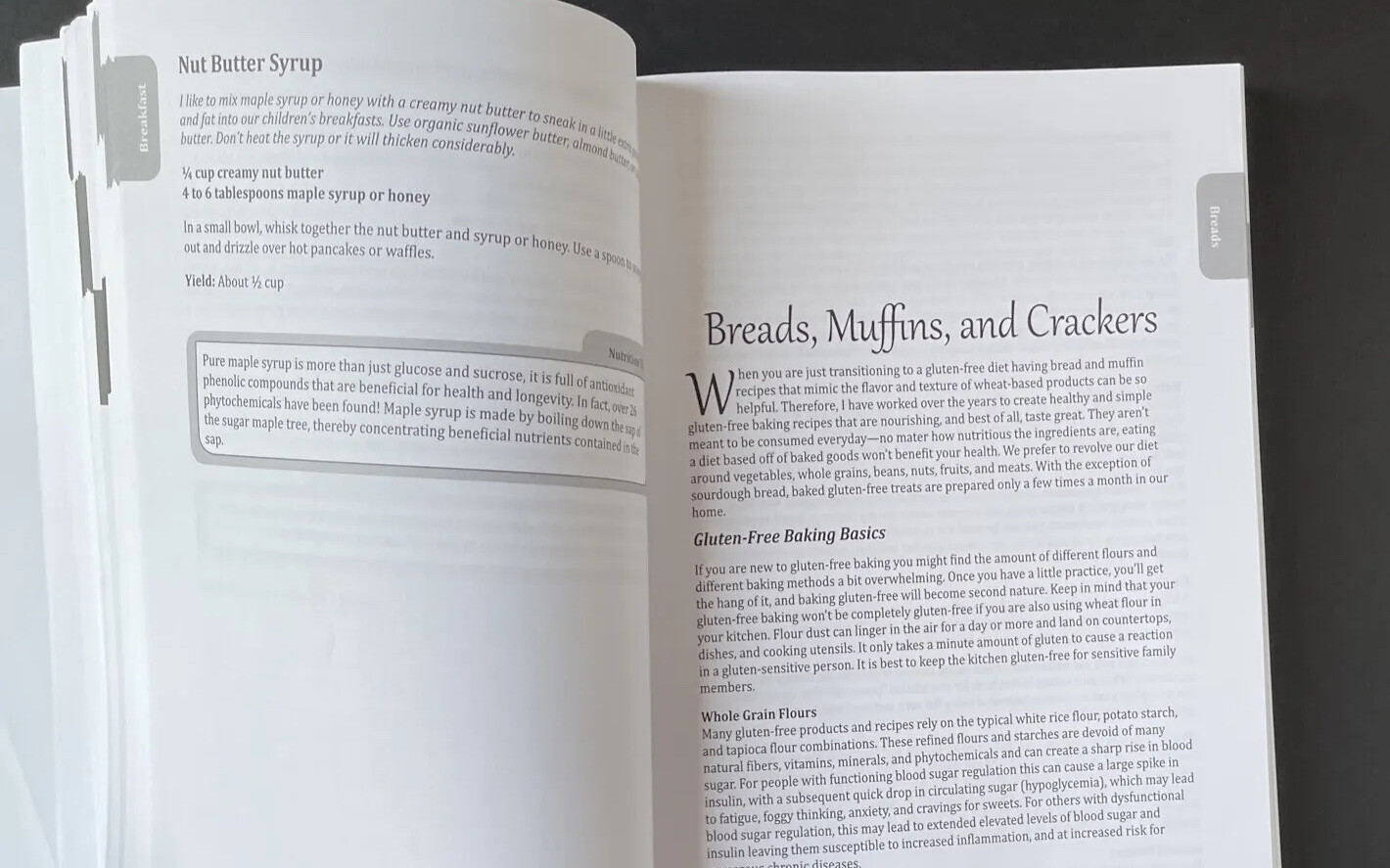 « Nourishing Meals » Healthy Gluten-Free Recipes Whole Family Paperback Cookbook