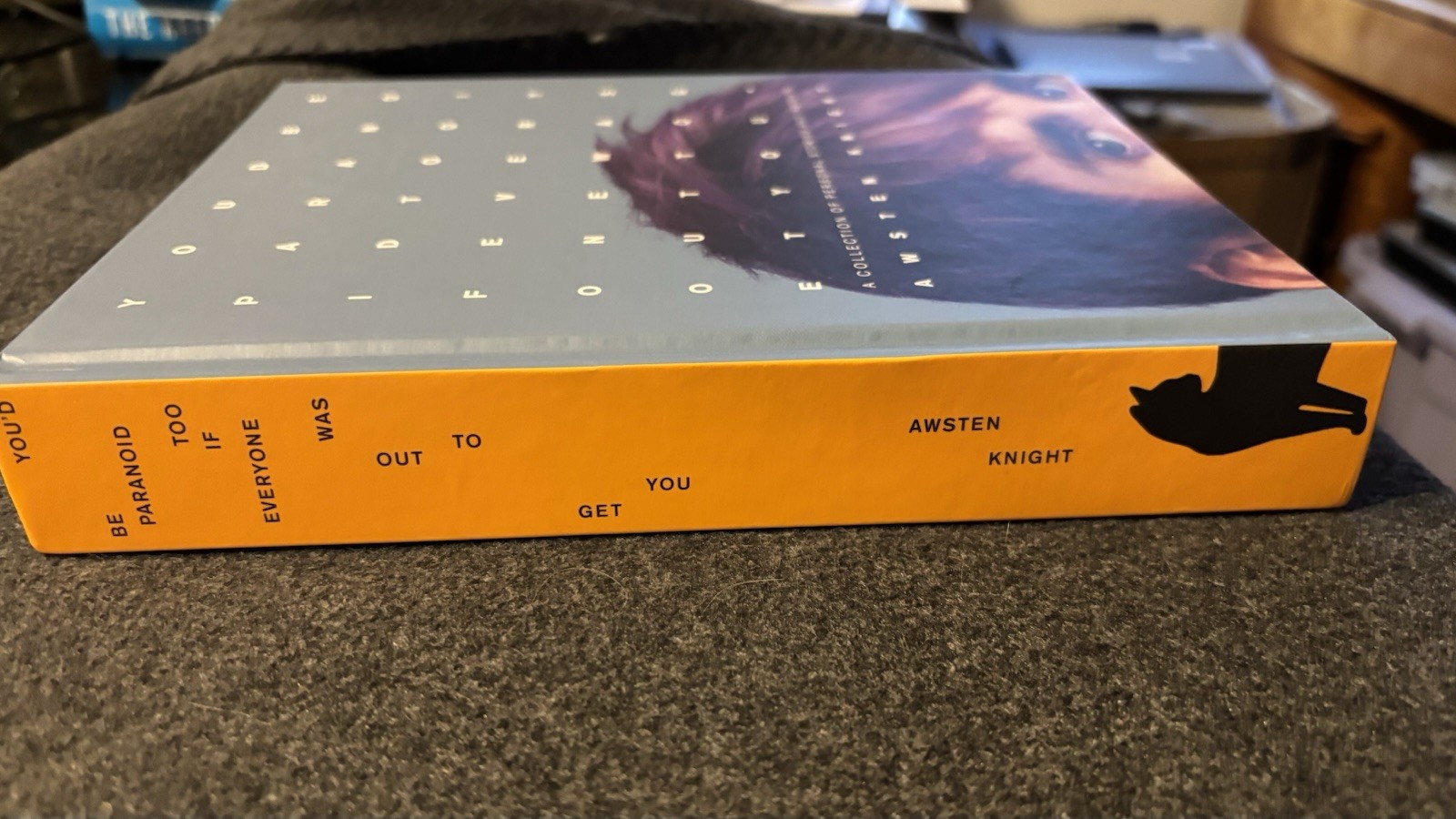 Awsten Knight You&rsquo;d Be Paranoid Too HARDCOVER BOOK 2019 Waterparks Autobiography