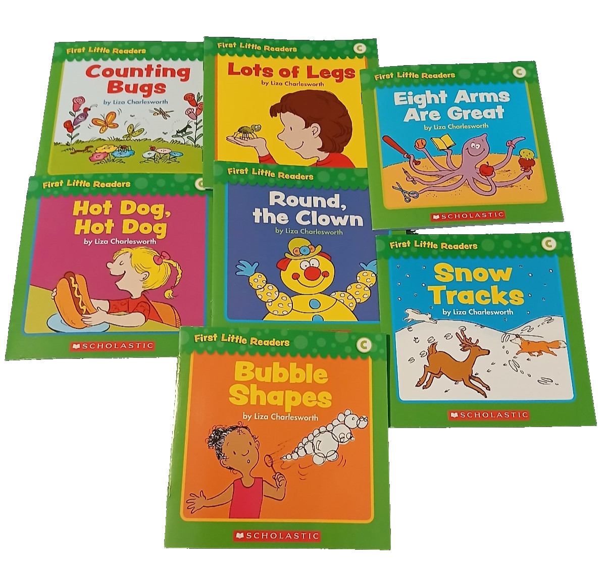 Scholastic First Little Readers Children&rsquo;s Books Level C Kids Reading Lot of 19