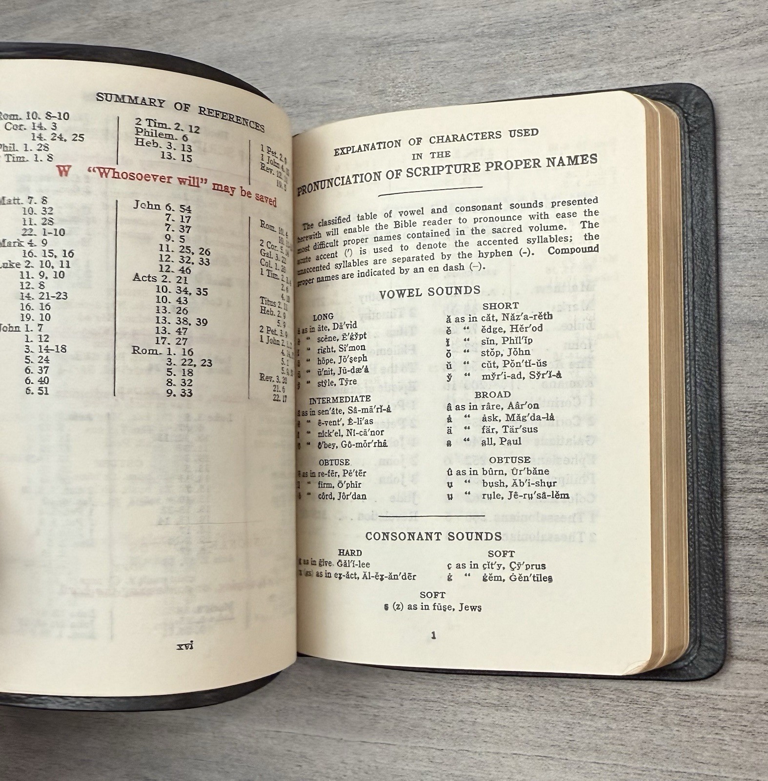 Christian Worker’s 1924 New Testament GENUINE LEATHER Pocket Bible (1945)