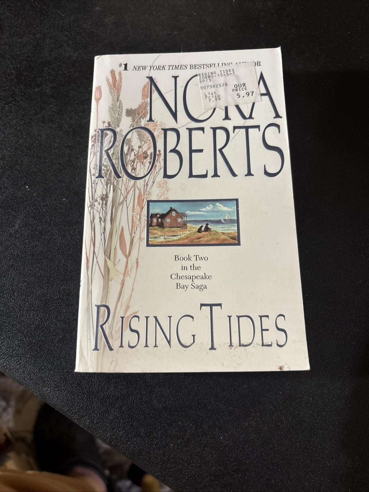 1998 « Rising Tides » Book by Nora Roberts – Used, 342 Pages, Paperback