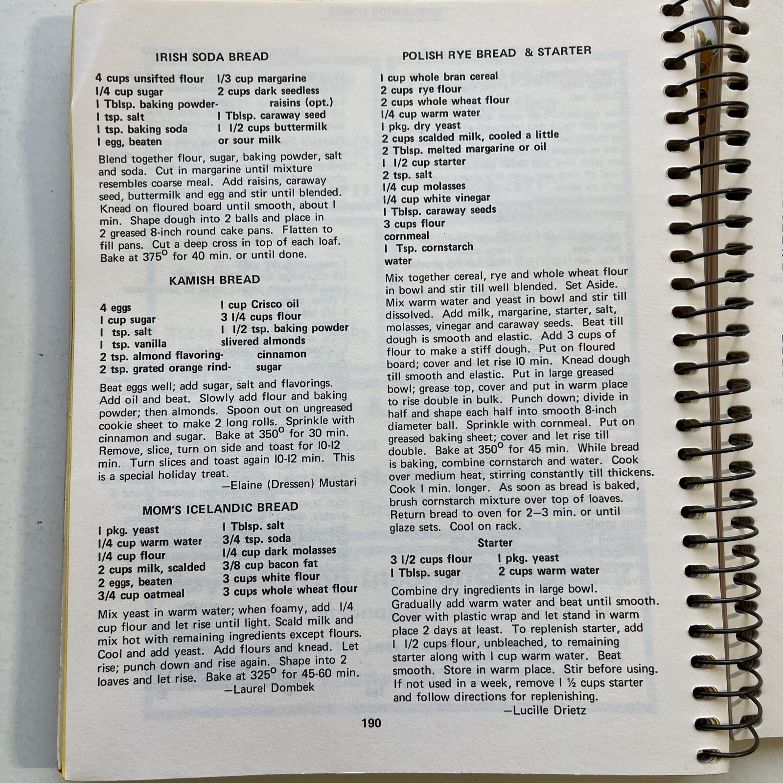 Ivanhoe MN Minnesota cookbook ethnic Czech Kolache Polish pierogi German Stollen