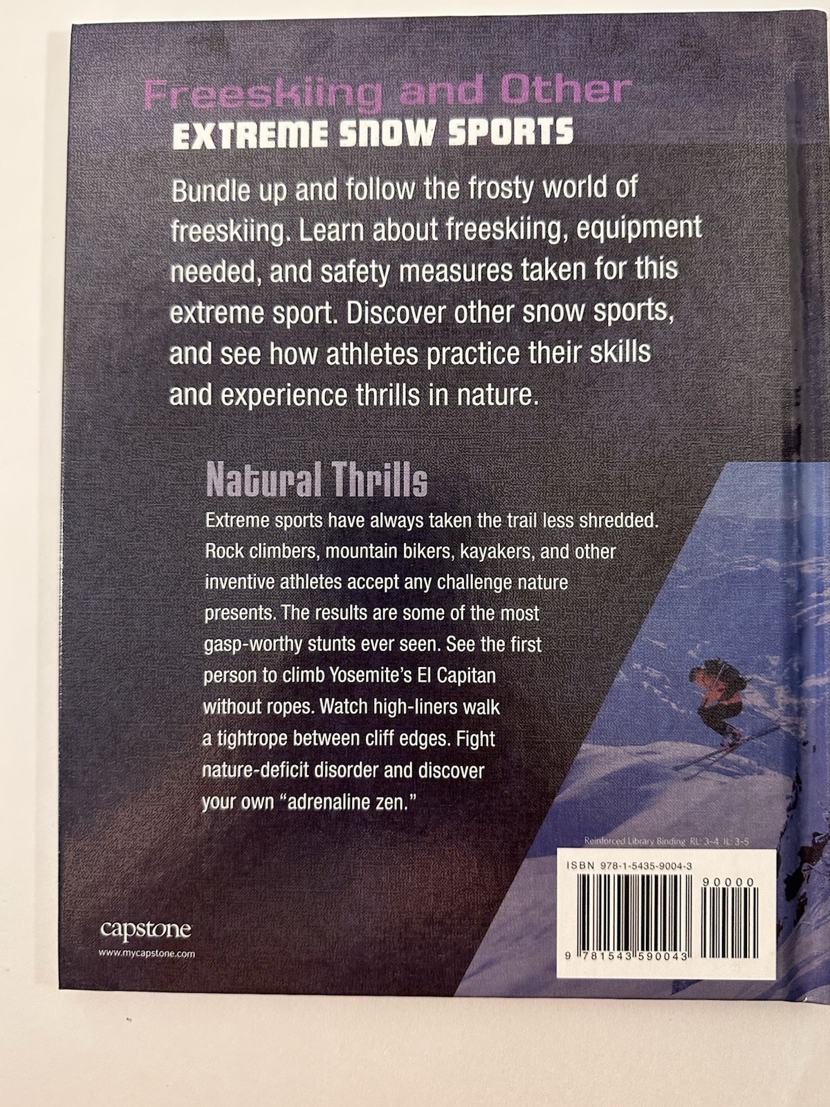 Elliott Smith Extreme Books Lot Of 2 Kayaking Snow Sports Hardcover Capstone