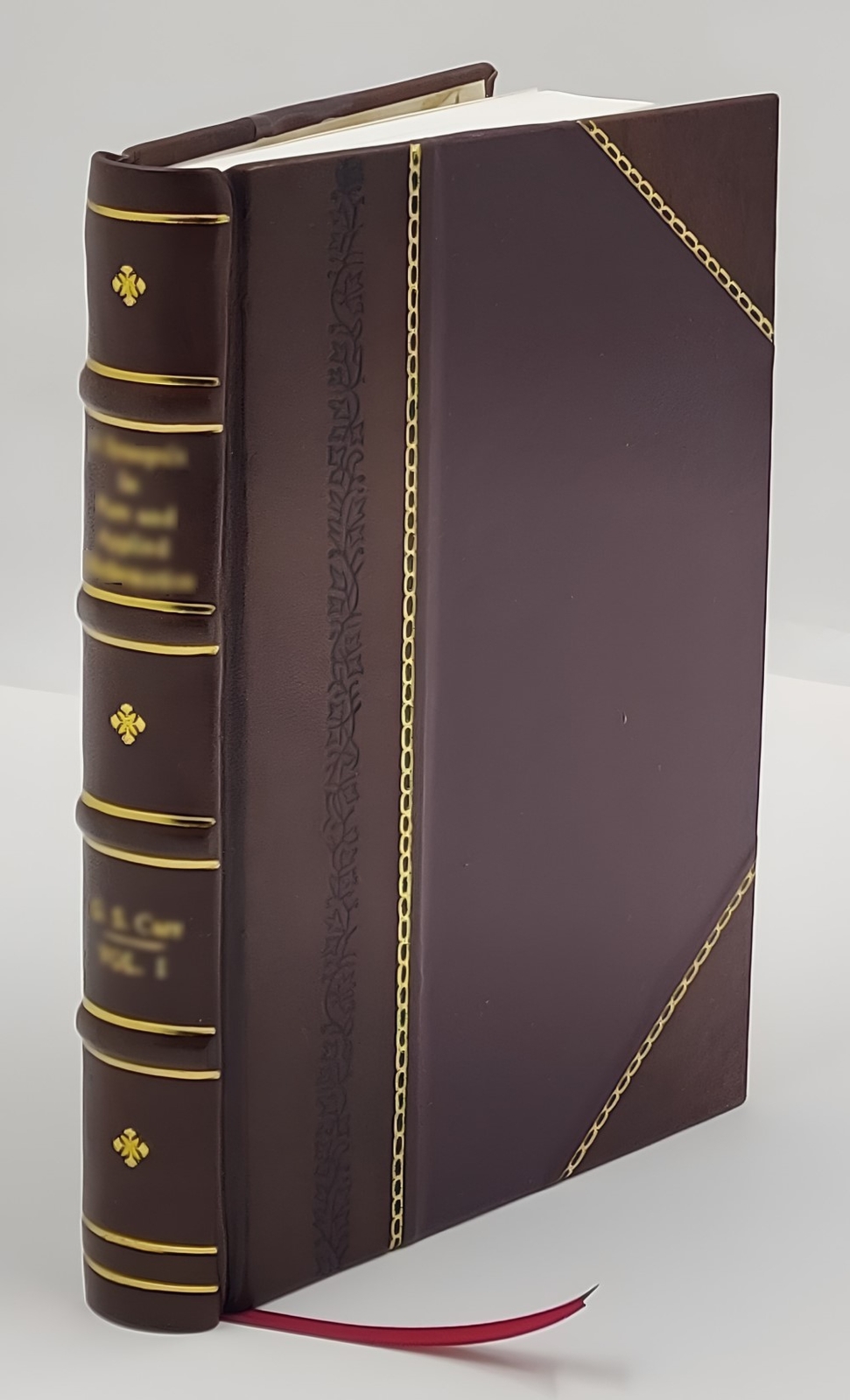 Dispensational truth : or, God&rsquo;s plan and purpose in the ages [Leather Crafted]