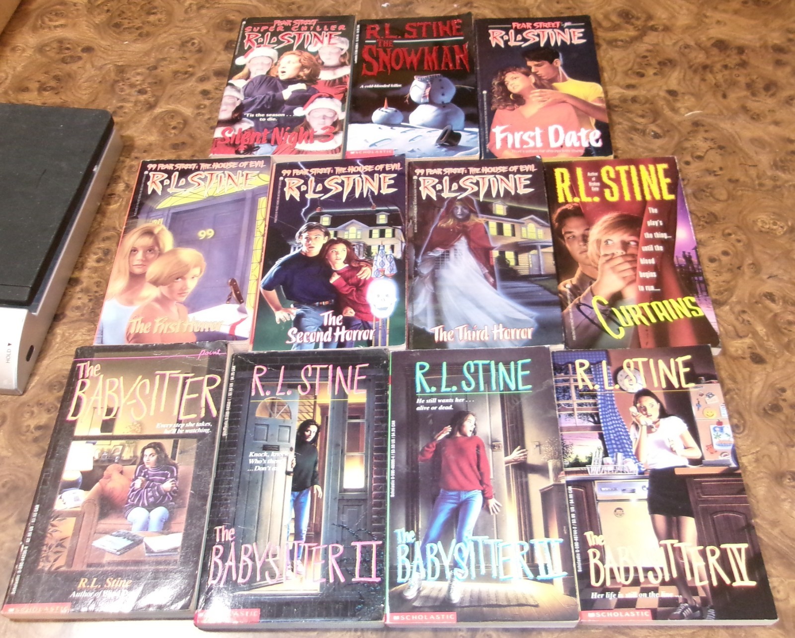 Lot of 11 Fear Street Teen Horror Books R.L. Stine Lot Babysitter 1-4+