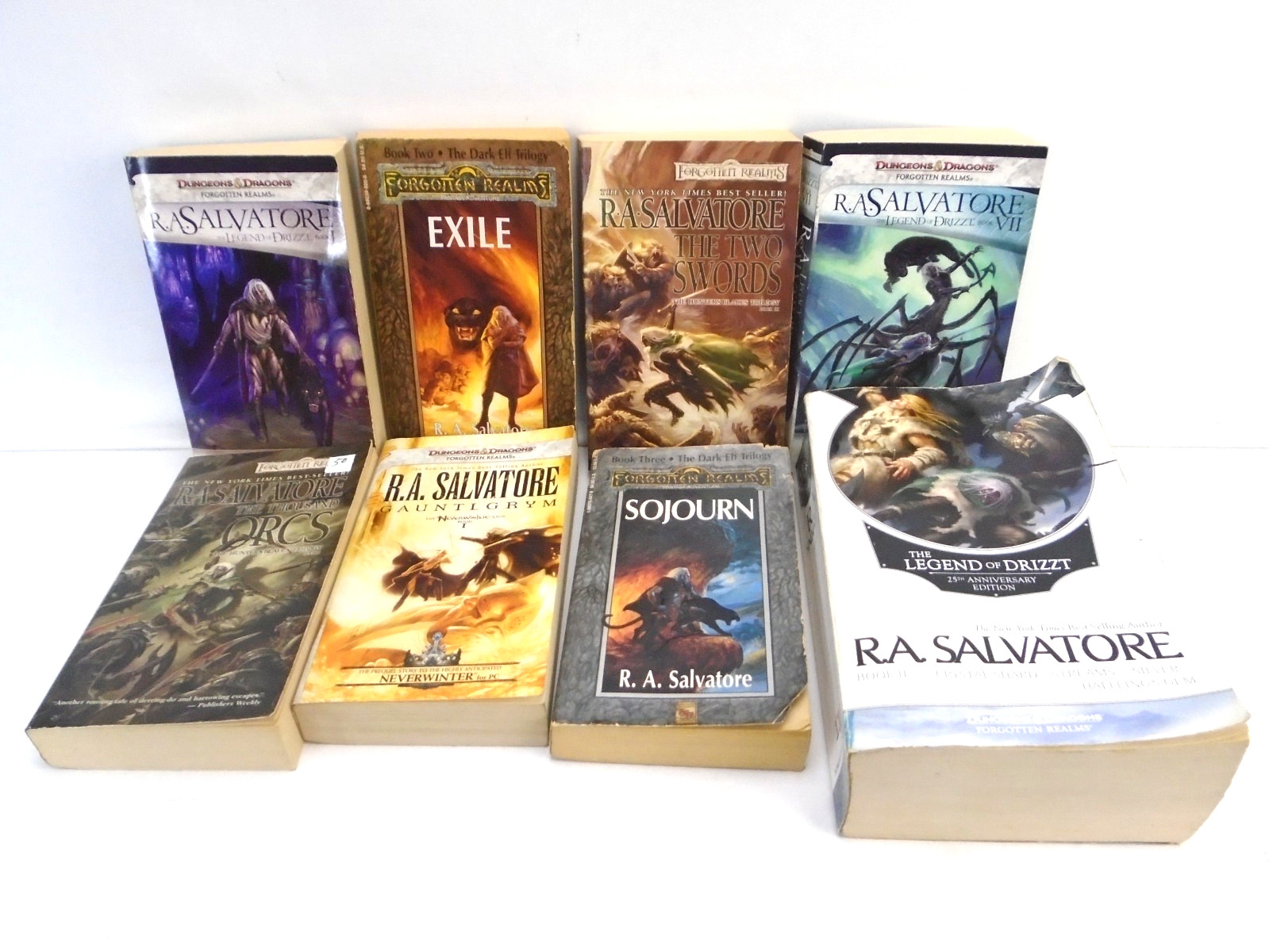 Drizzt Forgotten Realms R.A. Salvatore Lot 16 HC/PB books The Pirate King + More
