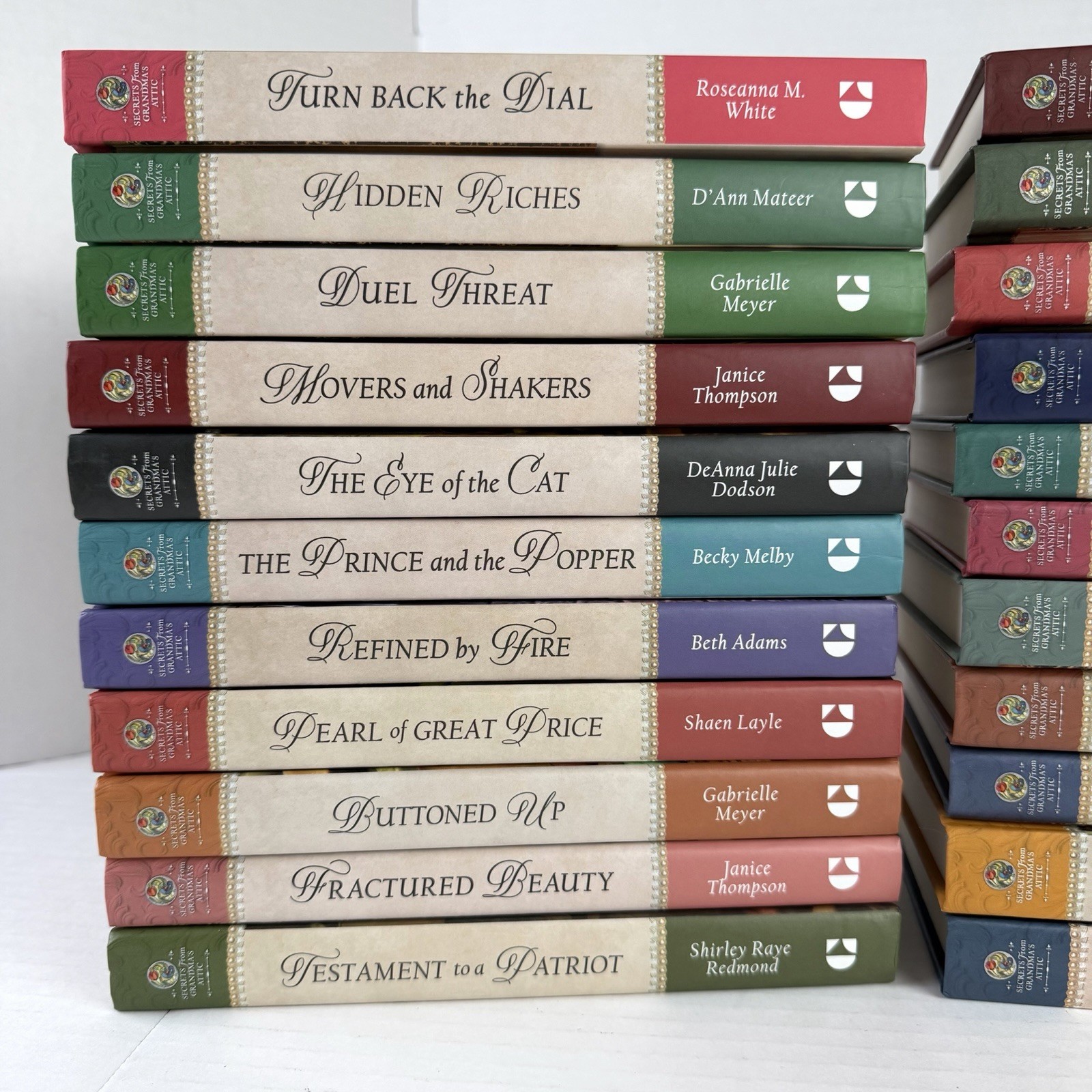 Secrets From Grandma&rsquo;s Attic Lot of 22 Hardcover Books Guideposts