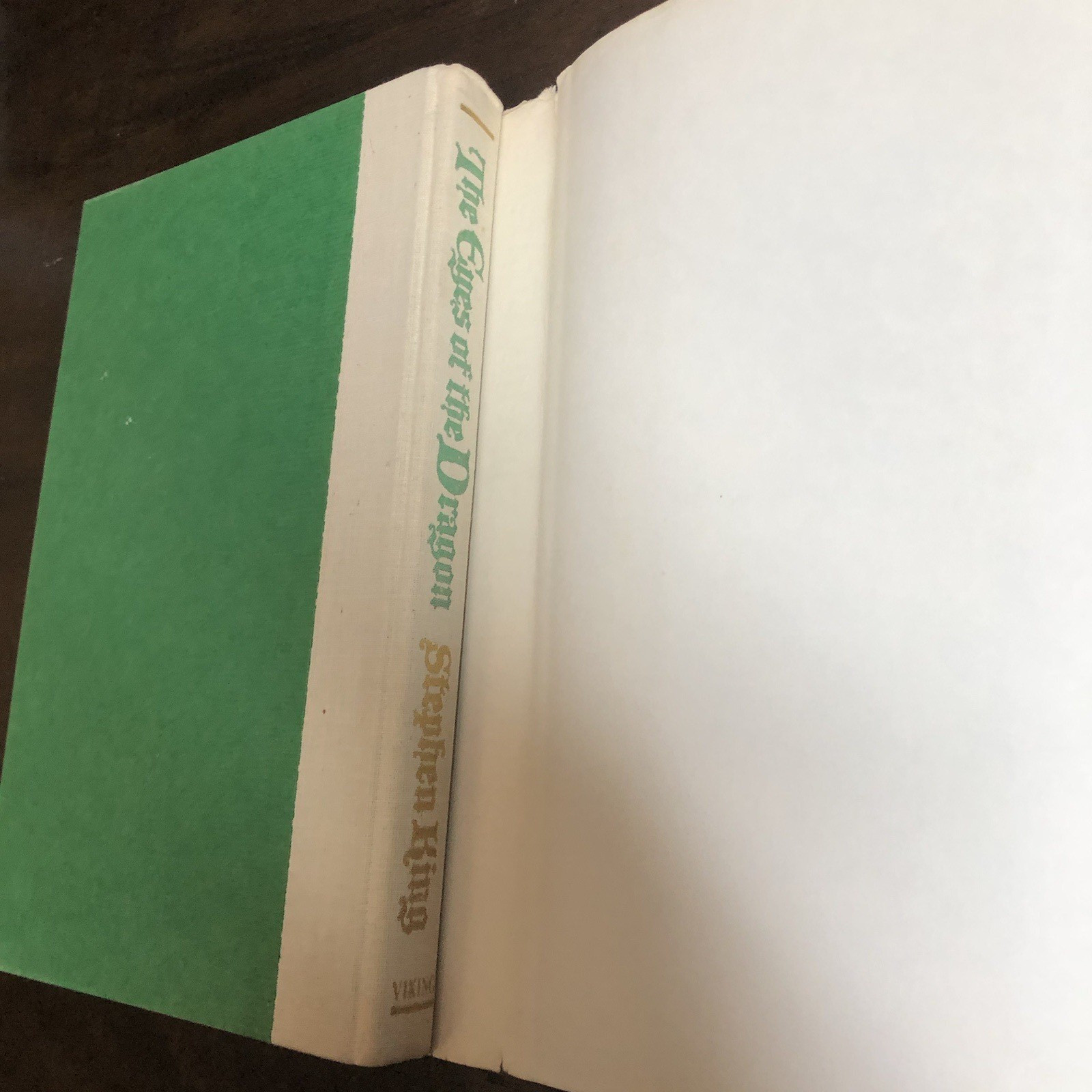 The Eyes of the Dragon By Stephen King 1987 First Edition Hardcover