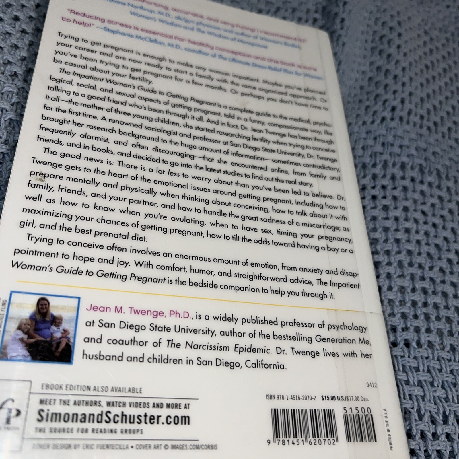 Impatient Woman&rsquo;s Guide to Getting Pregnant by Jean M. Twenge (2012, Trade…