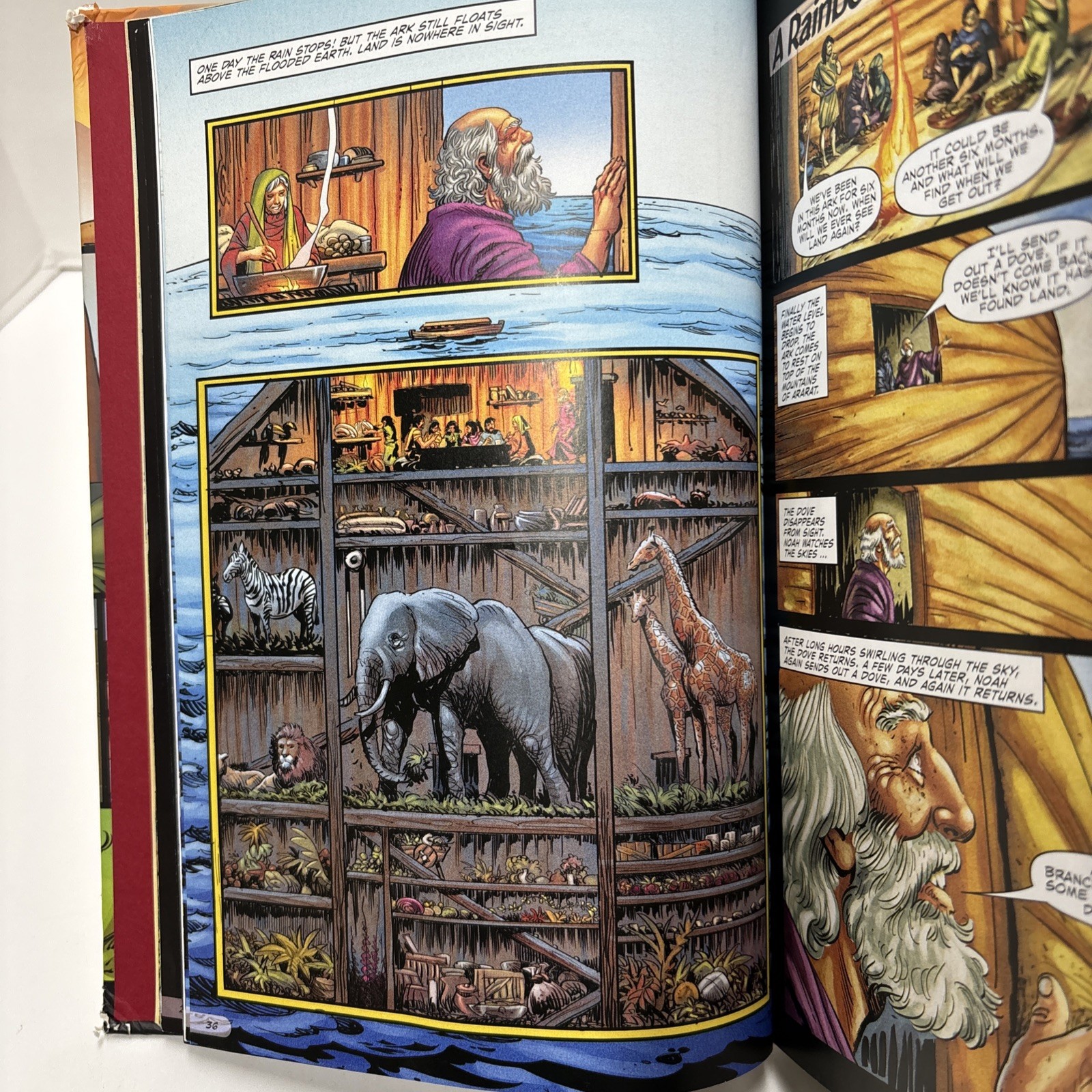 The Action Bible Hardcover Sergio Cariello Stories Illustrated Color David Cook