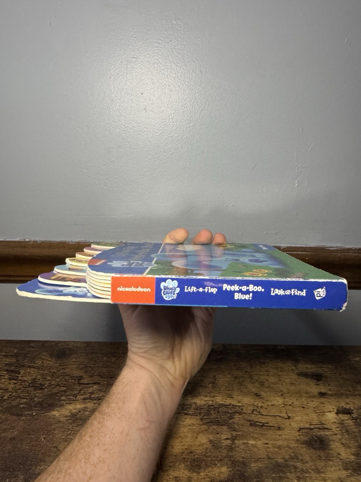 Nickelodeon Blue&rsquo;s Clues & You: Peek-A-Boo, Blue! – (Look and Find) (Board Book)