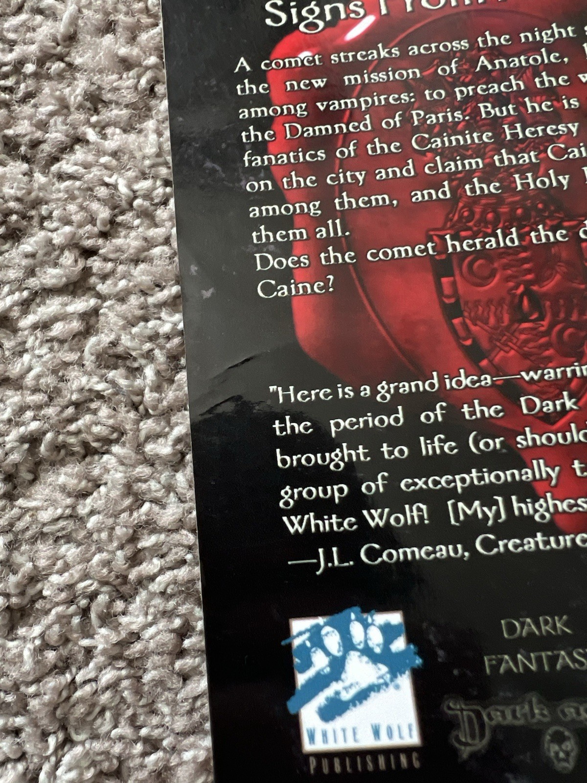 Dark Ages Malkavian: Book 7 In The Dark Ages Clan Novel Saga Some Damage