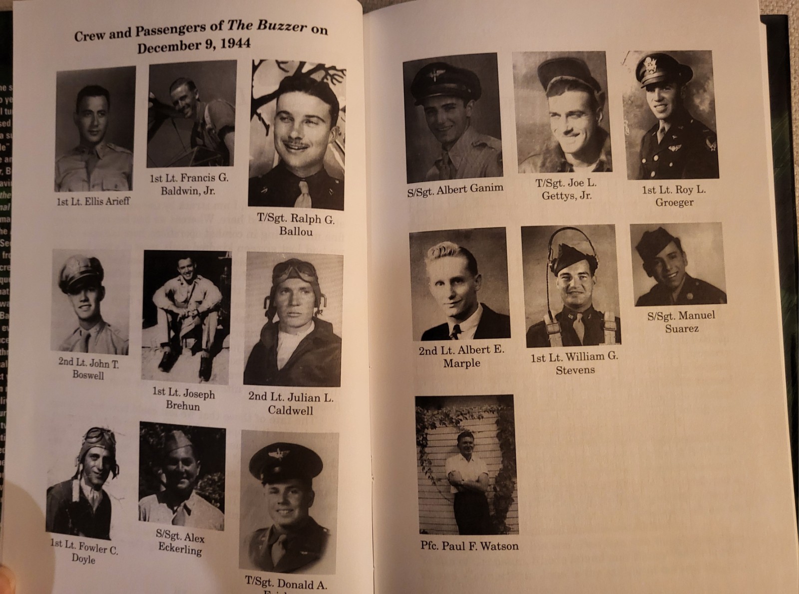 Brother Men Who Fly, Hard Cover, A World War II Gunner&rsquo;s Personal Quest