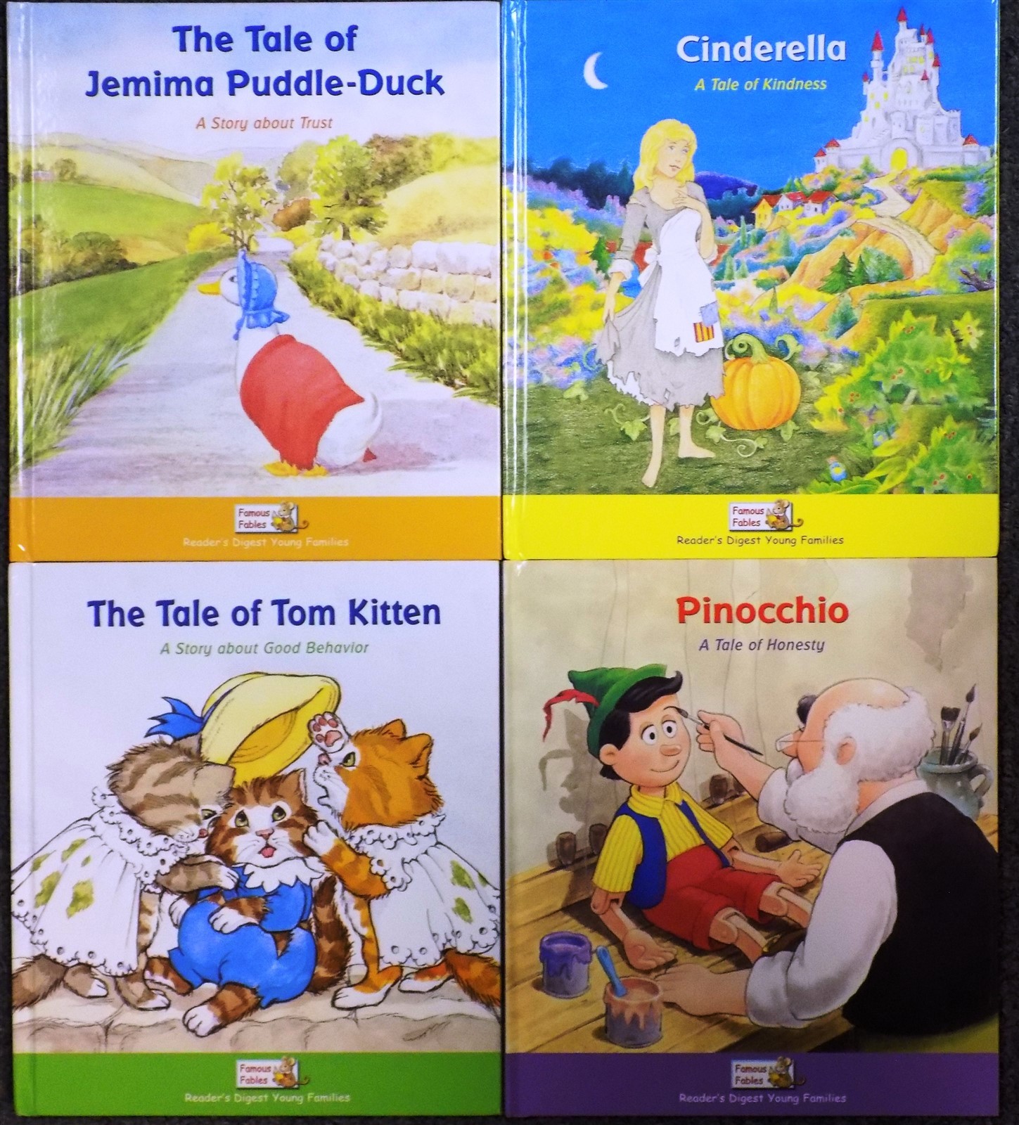 Set of Reader&rsquo;s Digest Young Families! Hardcover ~9.5&Prime;X 8.5&Prime;