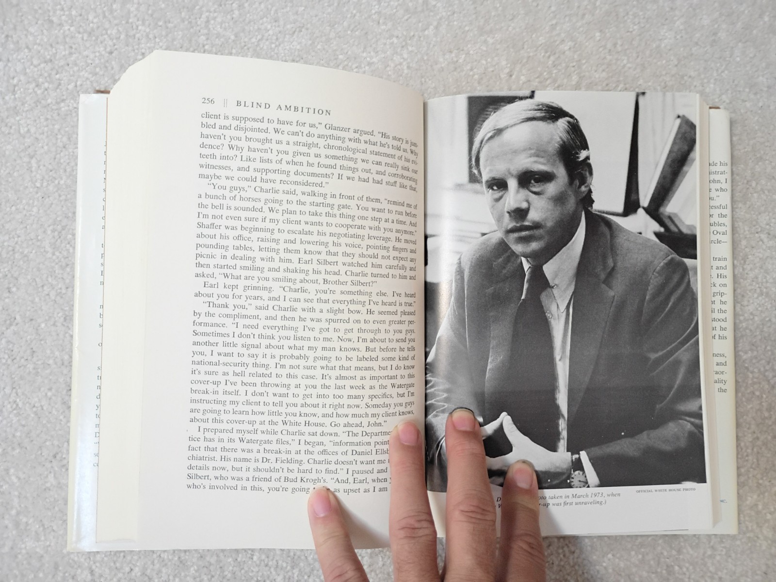 Blind Ambition: The White House Years by Dean 1976 1st Ed HC DJ Illus Index 415p