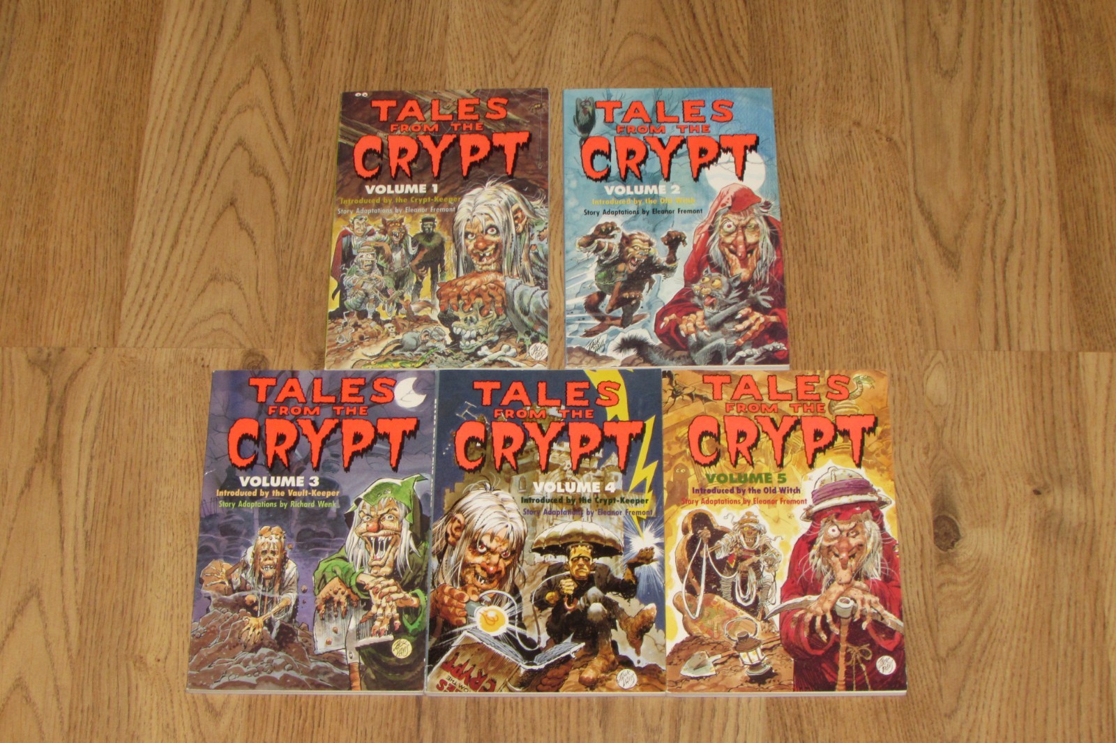 Complete Tales from the Crypt Series Volume 1 2 3 4 5 Eleanor Fremont 1990&rsquo;s Lot