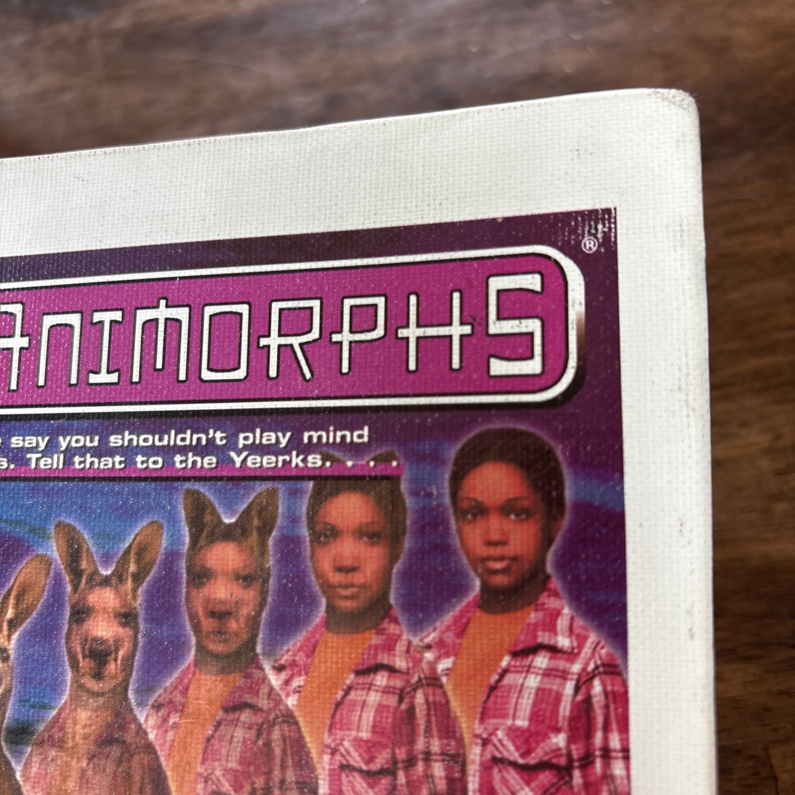 Animorphs #44 The Unexpected Hardcover Book By K.A. Applegate Kangaroo Y2K BTSB