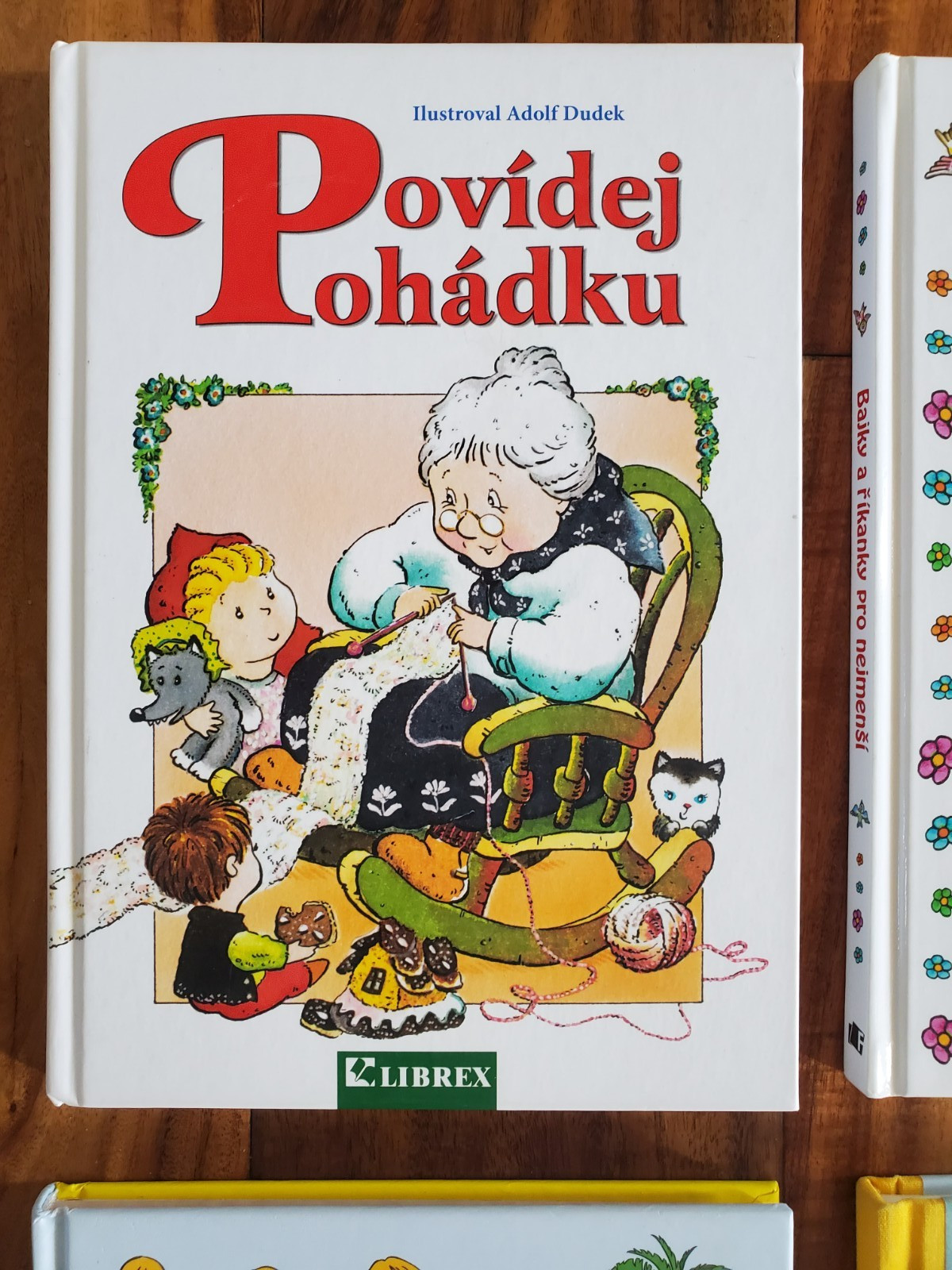 Lot 4 Kids Children&rsquo;s CZECH Language BOOKS Librex FICTION HARDCOVERS