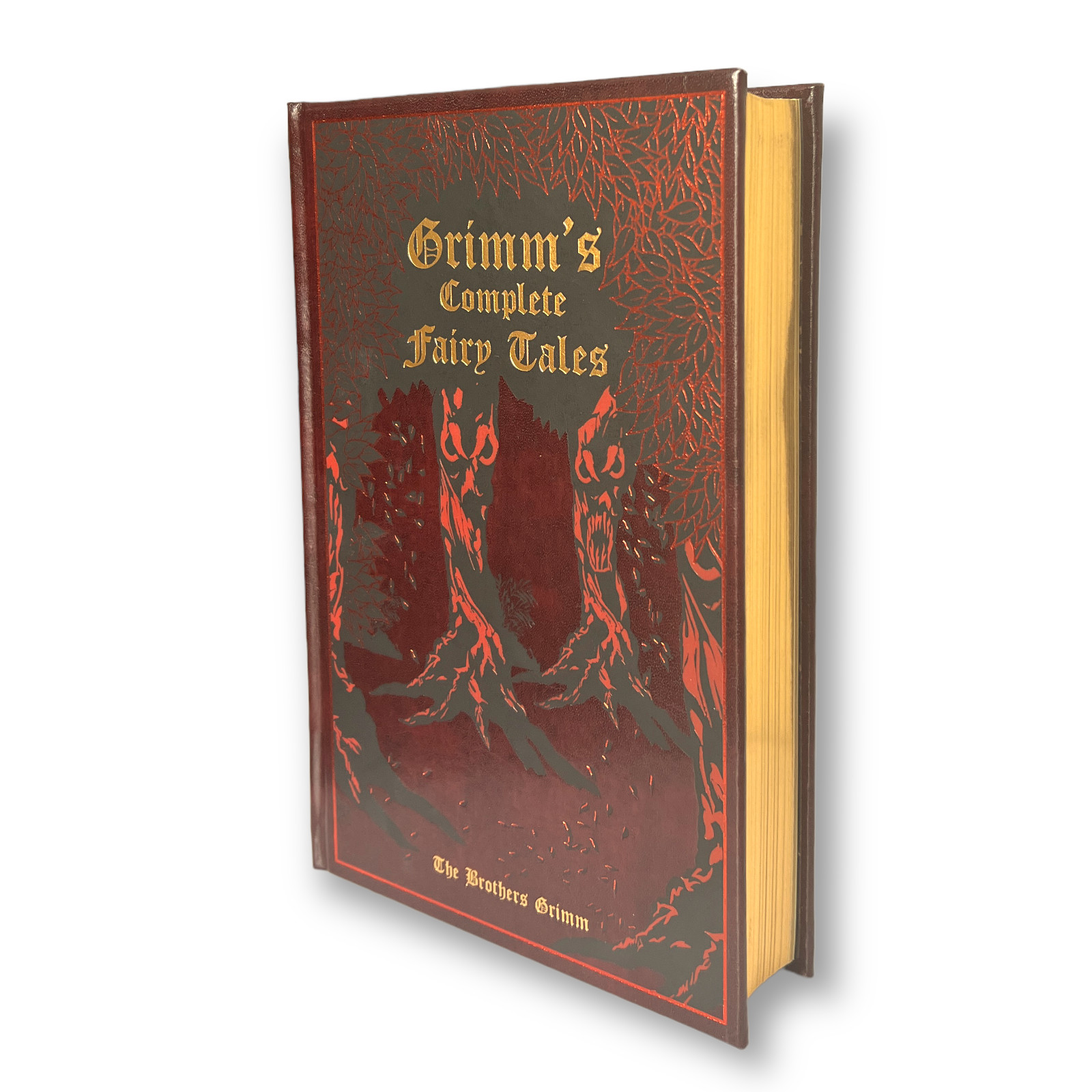 New GRIMM&rsquo;S COMPLETE FAIRY TALES Deluxe Leather Bound Classics by Margaret Hunt