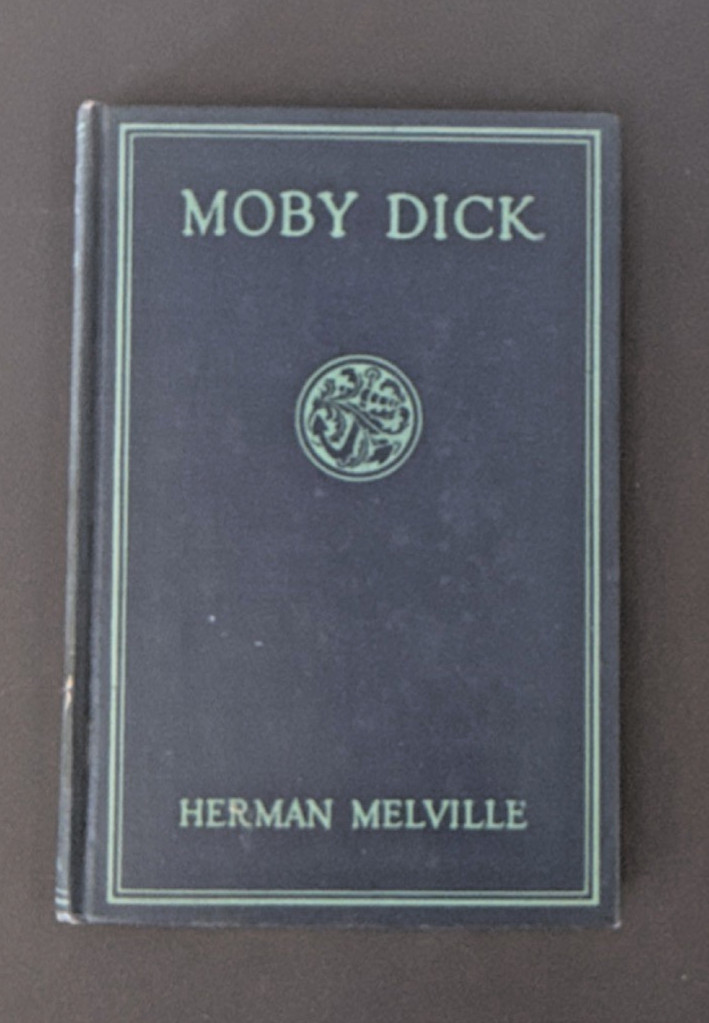 Moby Dick by Herman Melville, Charles Scribner&rsquo;s Sons 1930s Vintage Inscribed HC