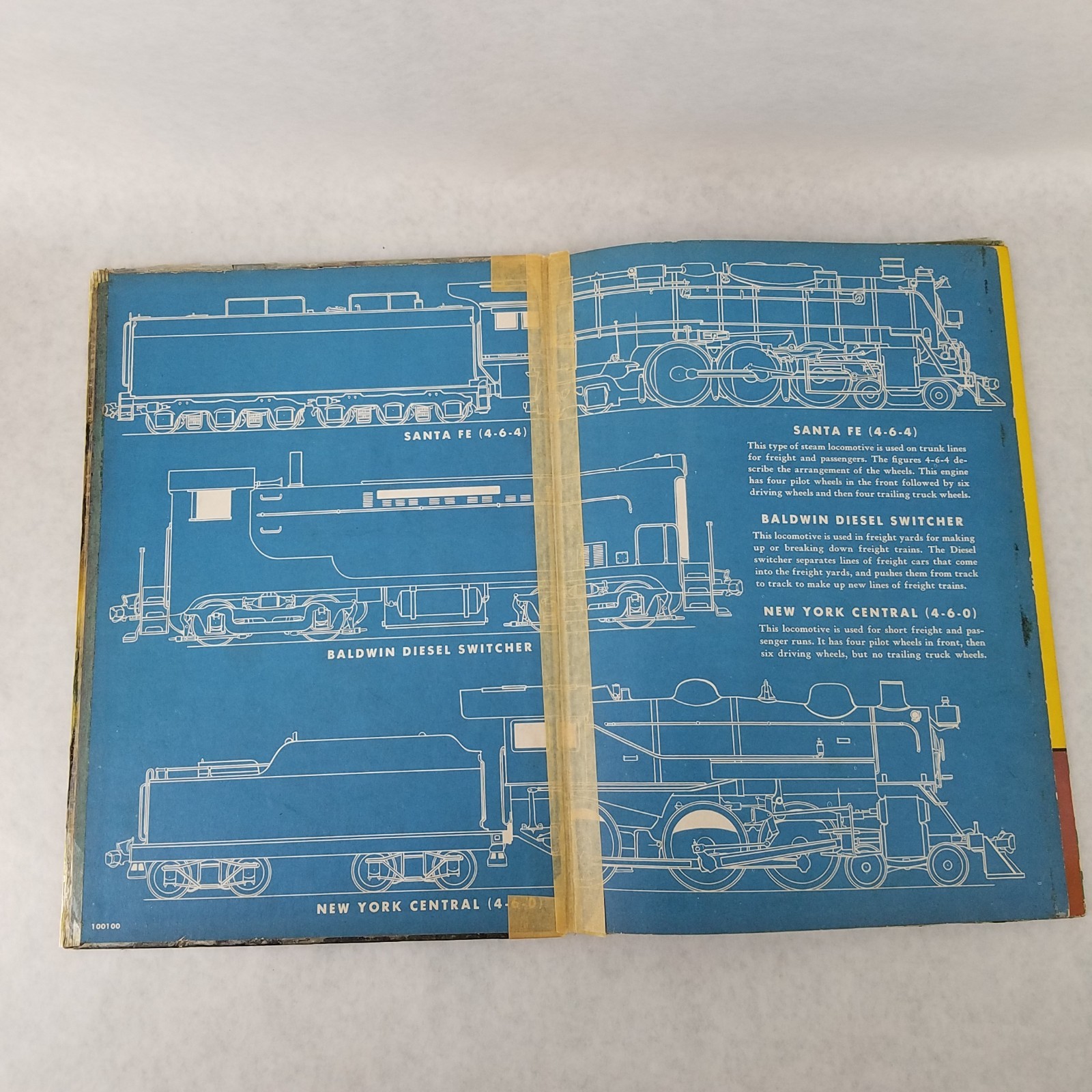 Big Book of Real Trains – 1949 Hardcover by George Zaffo