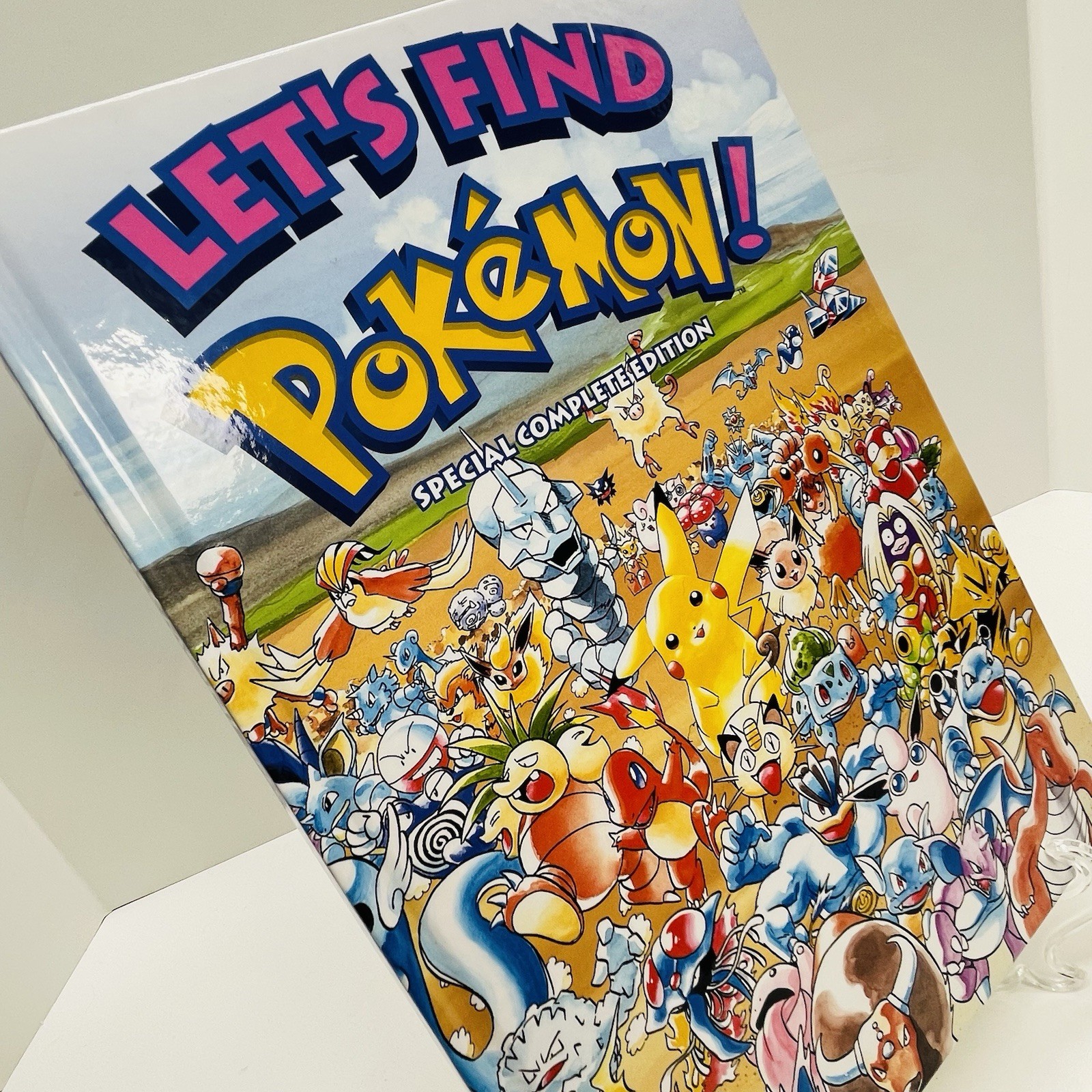 Let&rsquo;s Find Pokemon! Special Complete Edition 2017 First Edition Hardcover – NEW