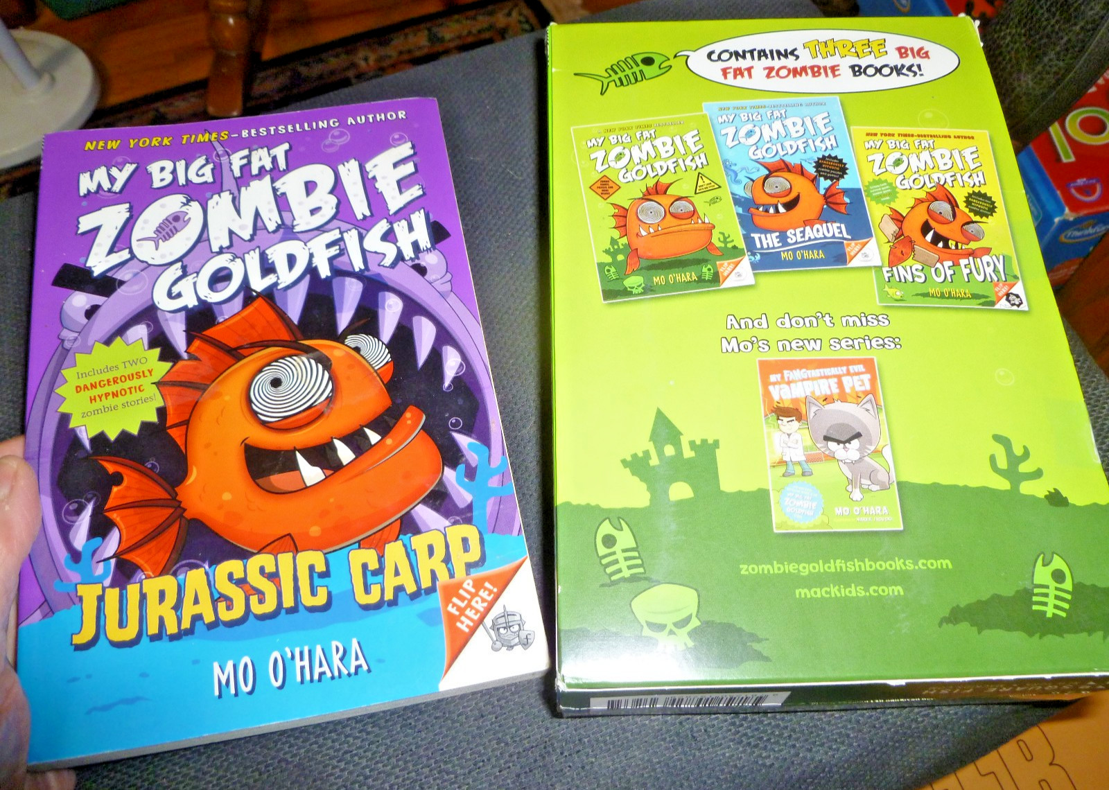 My Big Fat Zombie Goldfish Box Set + 1 (total 4 books) Mo O&rsquo;Hara Square Fish NY