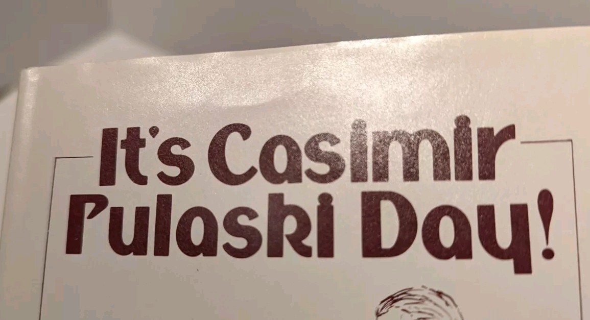 It&rsquo;s Casimir Pulaski Day – Bettie Noll Duncan SIGNED 1979 Hardcover 1st Edition