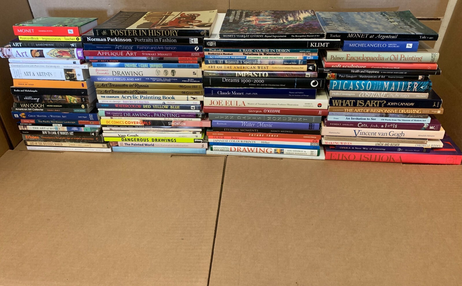 Lot of 15 LBs ART History Books: Renaissance Modern Cubism Nouveau Realism +More