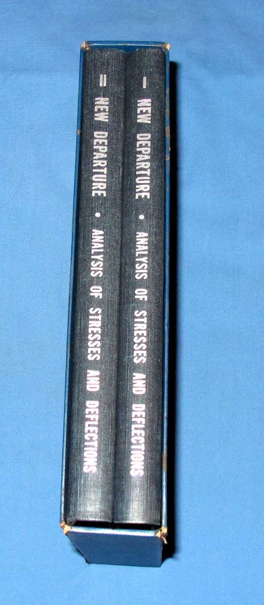 New Departure Analysis of Rolling Element Bearing Stresses & Deflections – 1946
