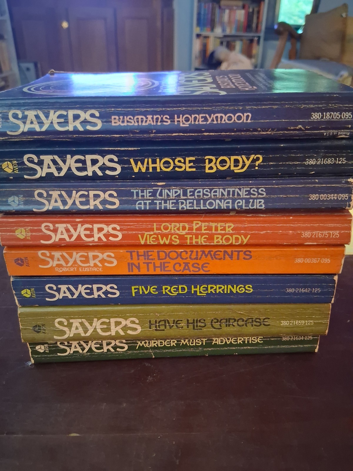 Dorothy Sayers Bundle-8 books pb vintage in good condition