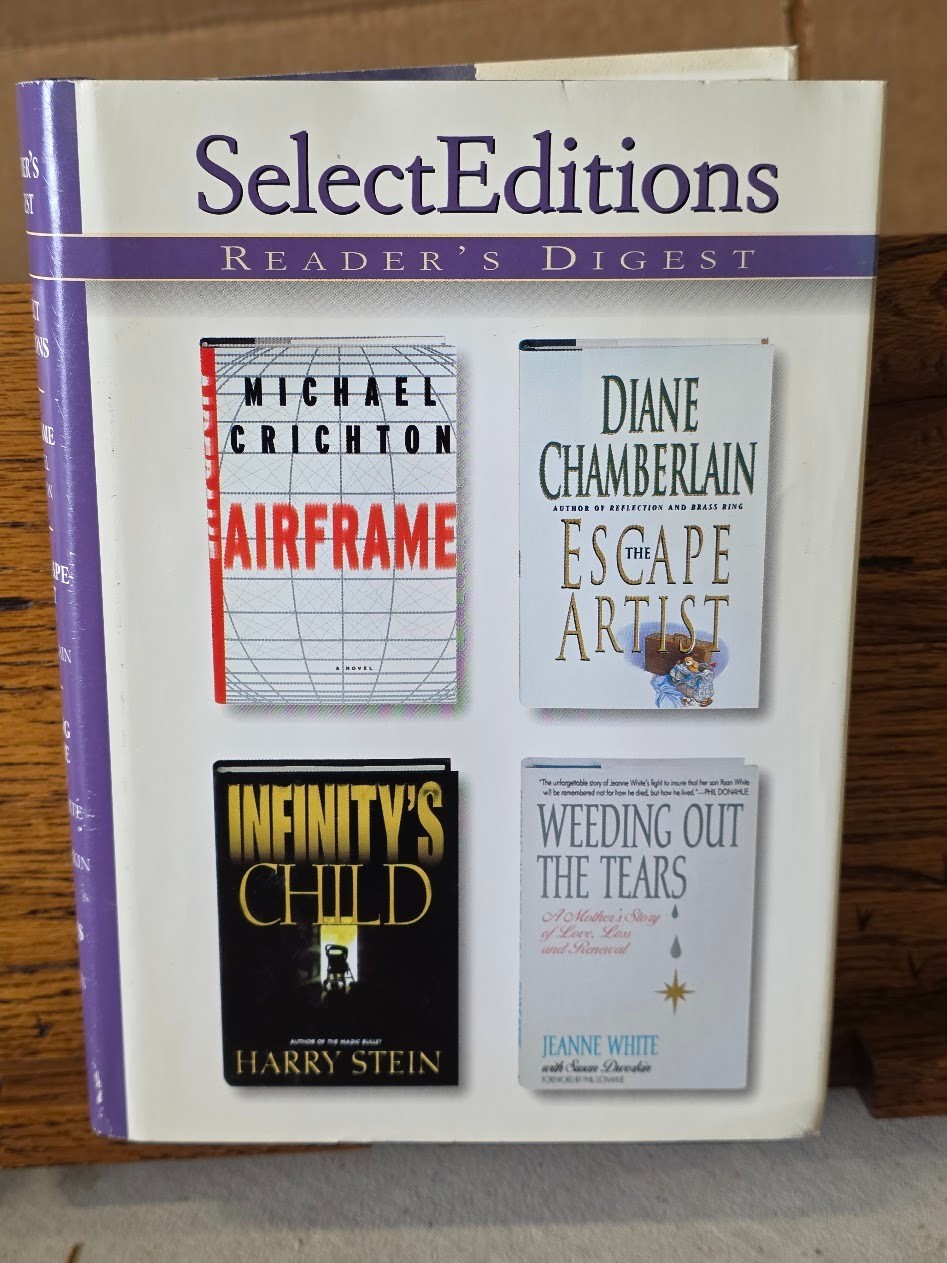 1997 #4 Reader&rsquo;s Digest Select Editions hardcover w/dust sleeve excellent cond