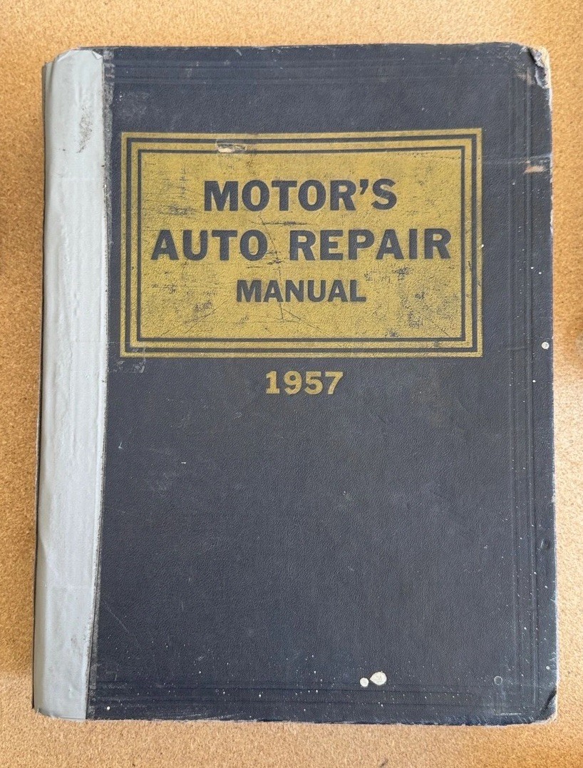 Motor&rsquo;s Auto Repair Manual 1957