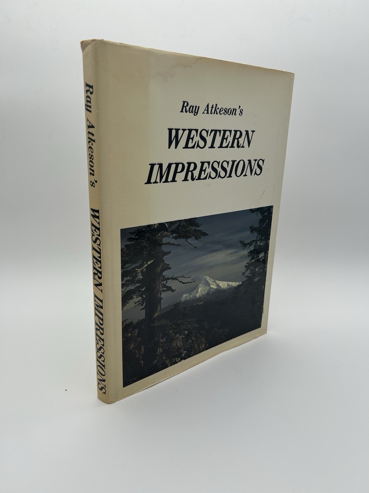 Ray Atkesons Western Impressions 1976 1st HC DJ Landscape Photos