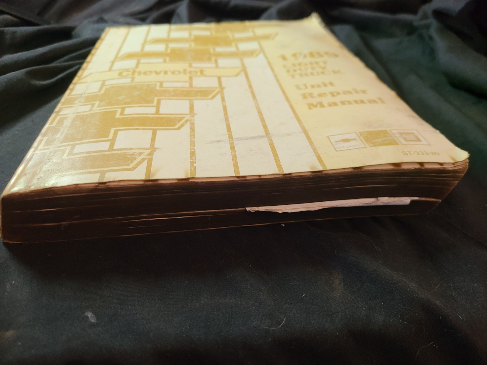 1989 Chevrolet Light Duty Truck Unit Repair Manual ST 333-89 Overhaul