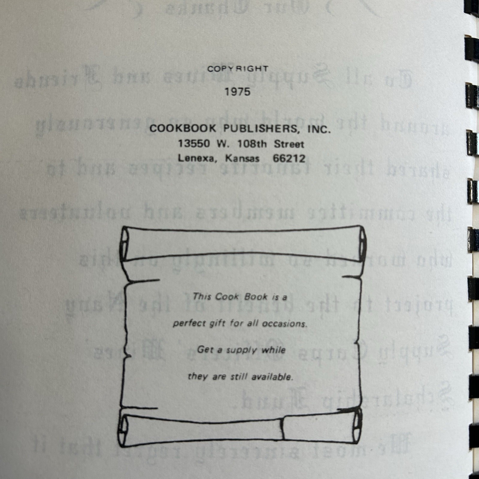 1974 Navy Supply Wives Cookbook Ready for Seasoning Military Fundraiser