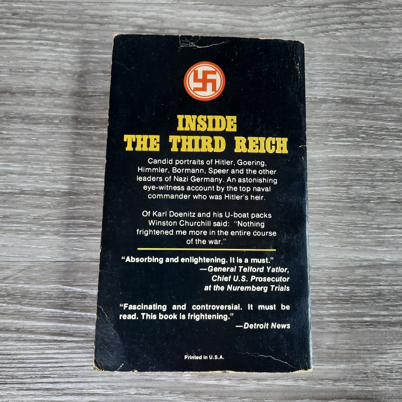 Memoirs Ten Years and Twenty Days Karl Doenitz 1959 Third Reich LB