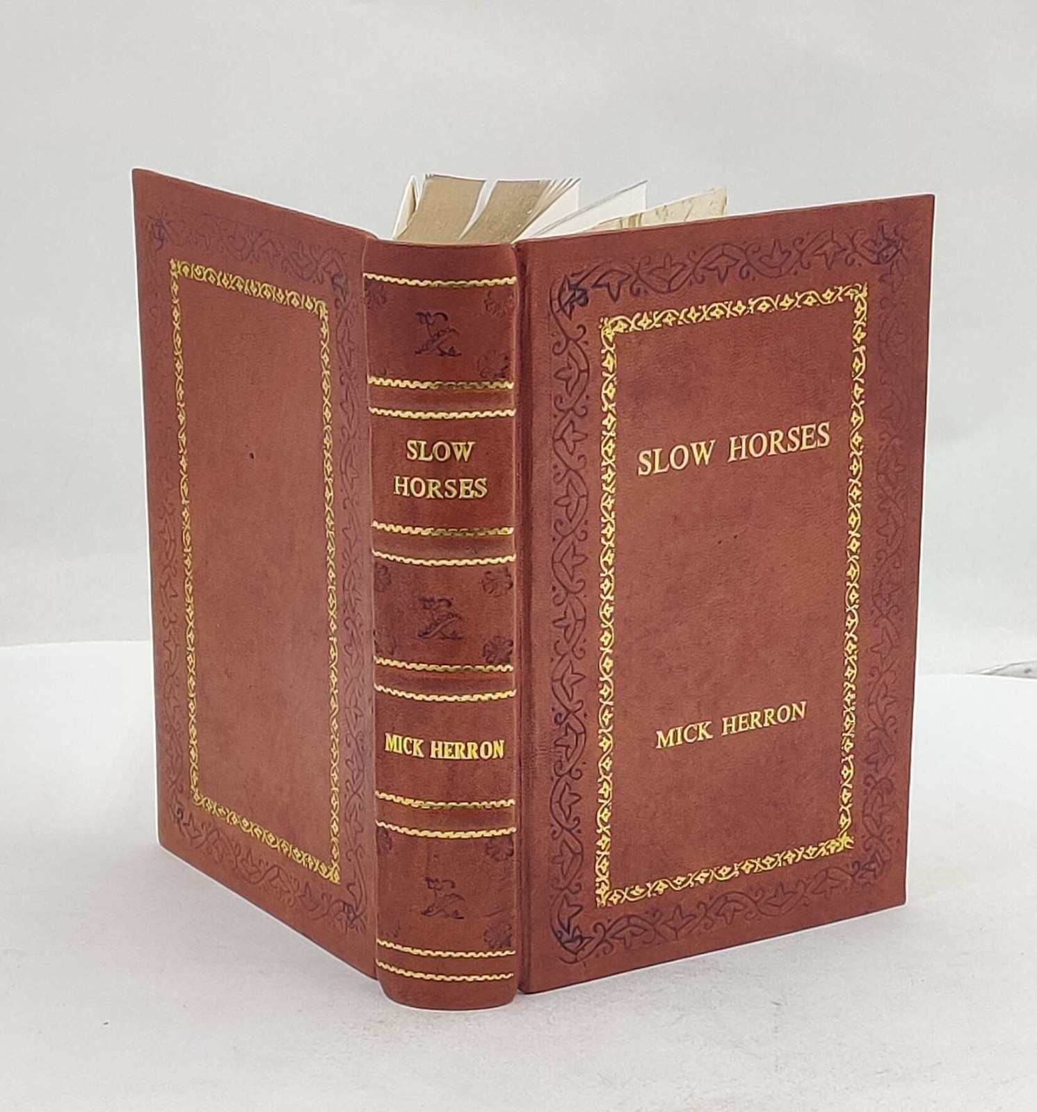 Slow Horses (Deluxe Edition) by Herron, Mick [PREMIUM LEATHER BOUND]