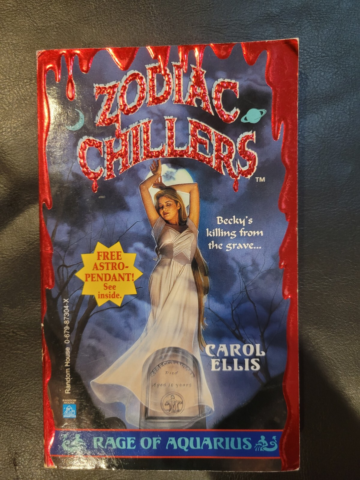 Zodiac Chillers Ser.: Rage of Aquarius by Carol Ellis (1995, Digest Paperback)