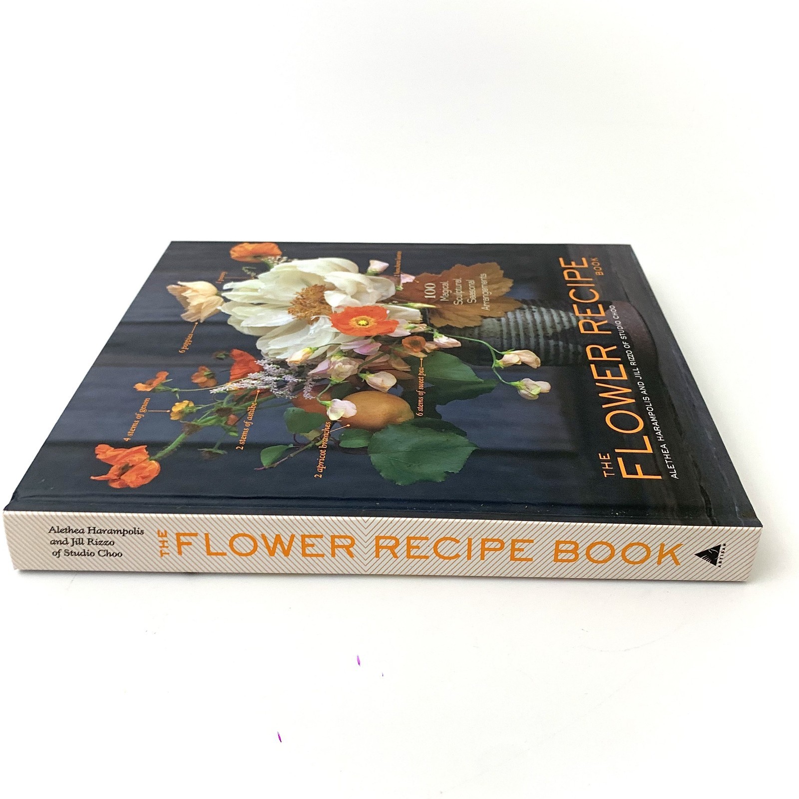 The Flower Recipe Book 100 Seasonal Arrangements Hardcover Floral Design Decor