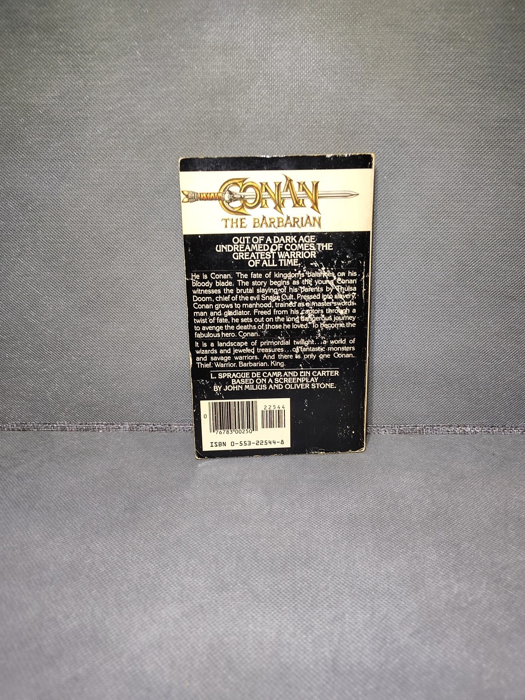 Conan the Barbarian by Lin Carter and L. Sprague de Camp (1982, Trade Paperback)