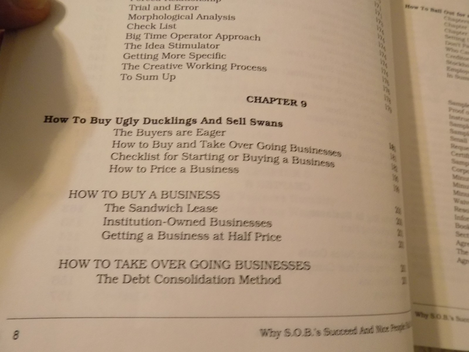 Why SOBs Succeed & Nice Guys Fail in Small Business Startup Manual Bob Morrison