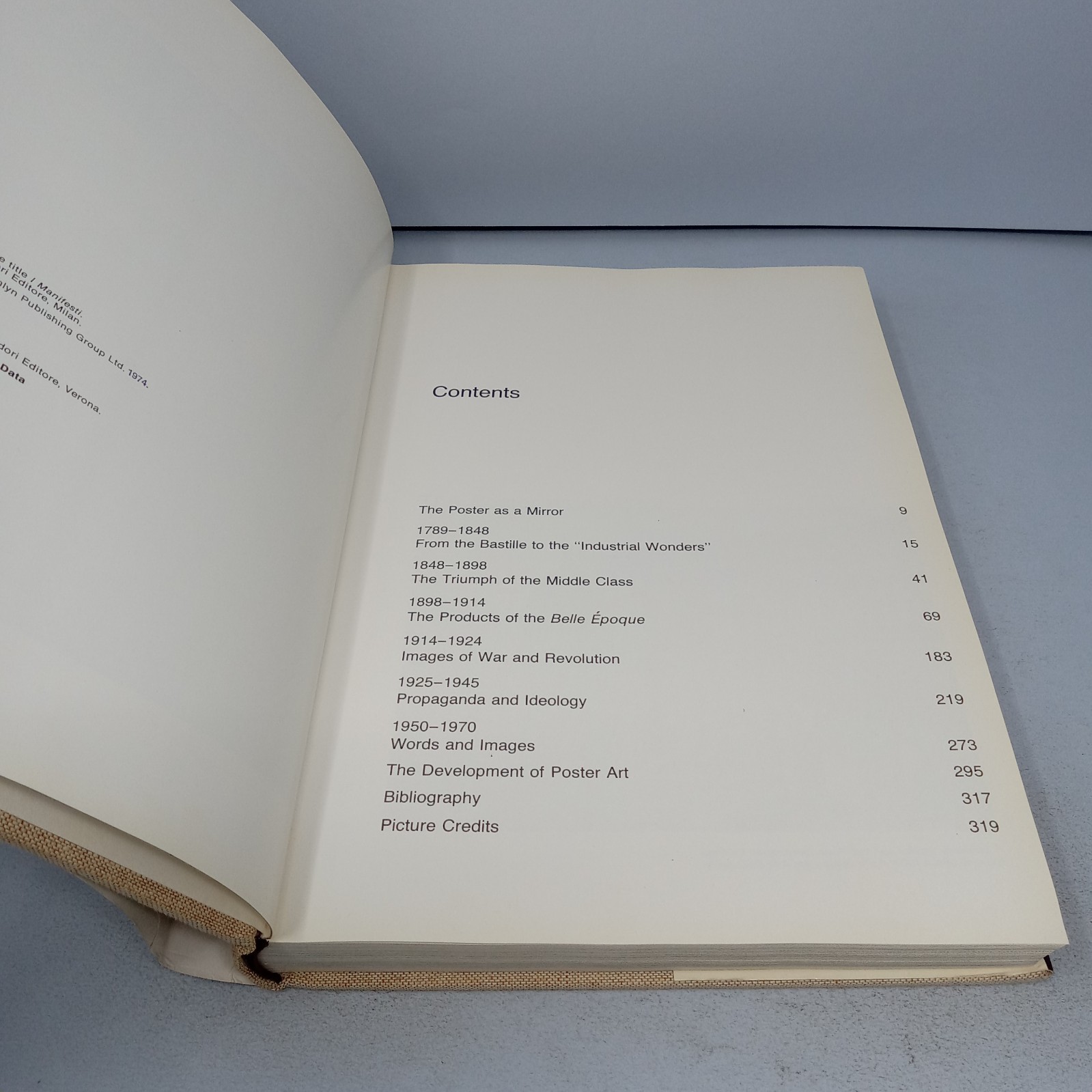 The Poster in History: 1974 American Heritage Publishing Co. Hardcover Max Gallo