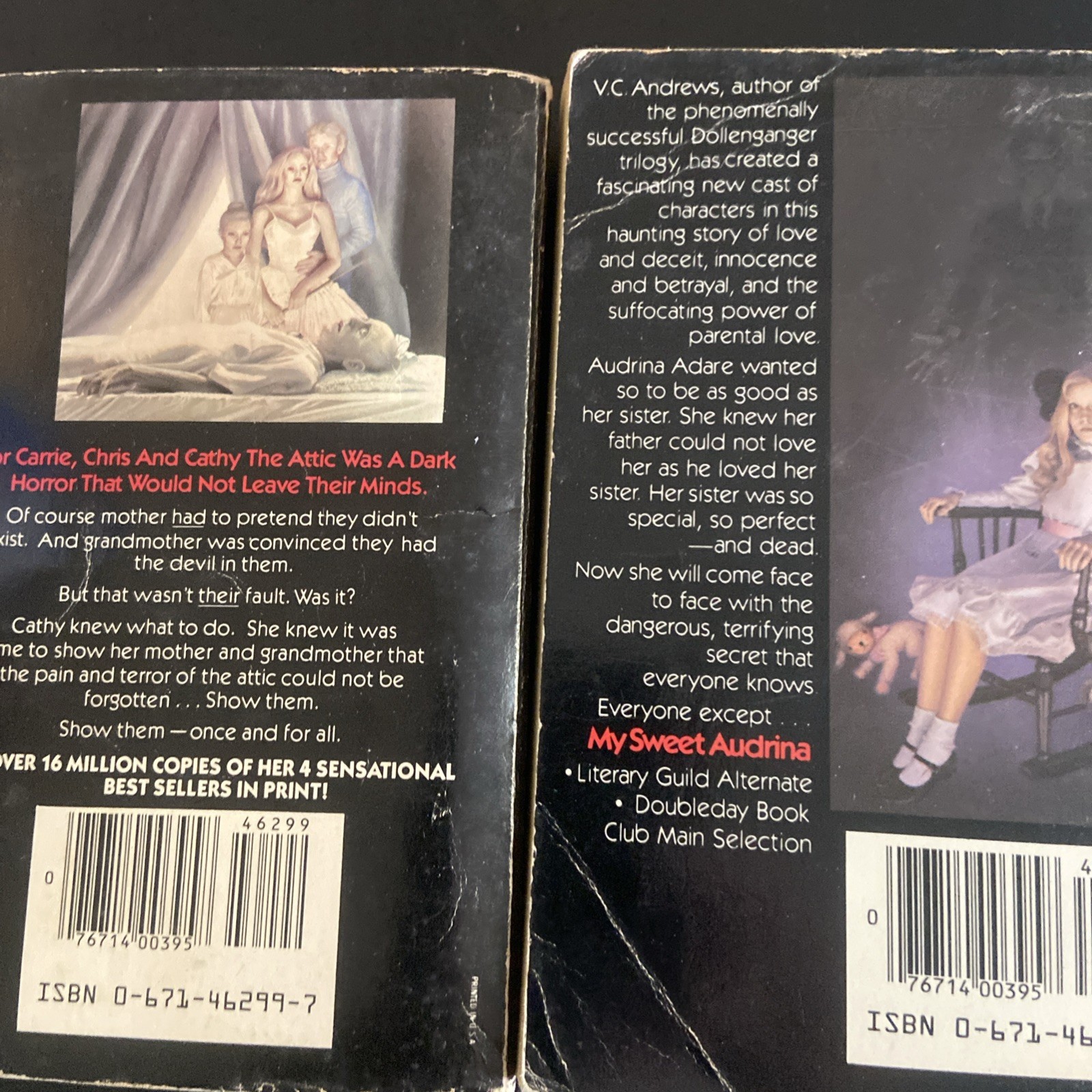 V.C. Andrews Fiction Lot Of 6 Paperbacks Good Condition