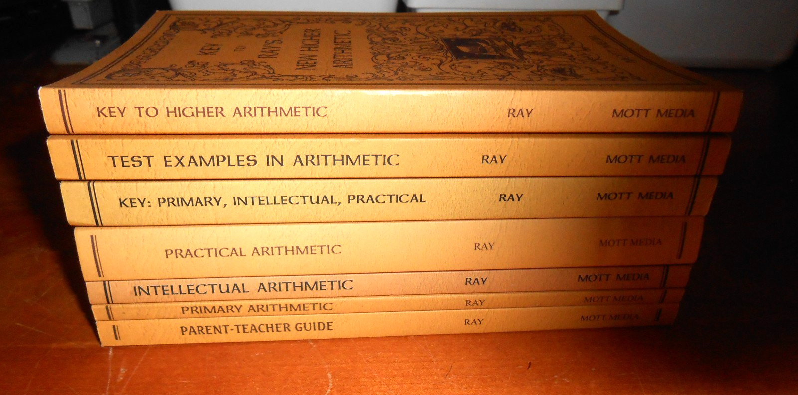 Joseph Ray RAY&rsquo;S NEW ARITHMETIC Lot of 7 Mott Media 2016 – TPB LN