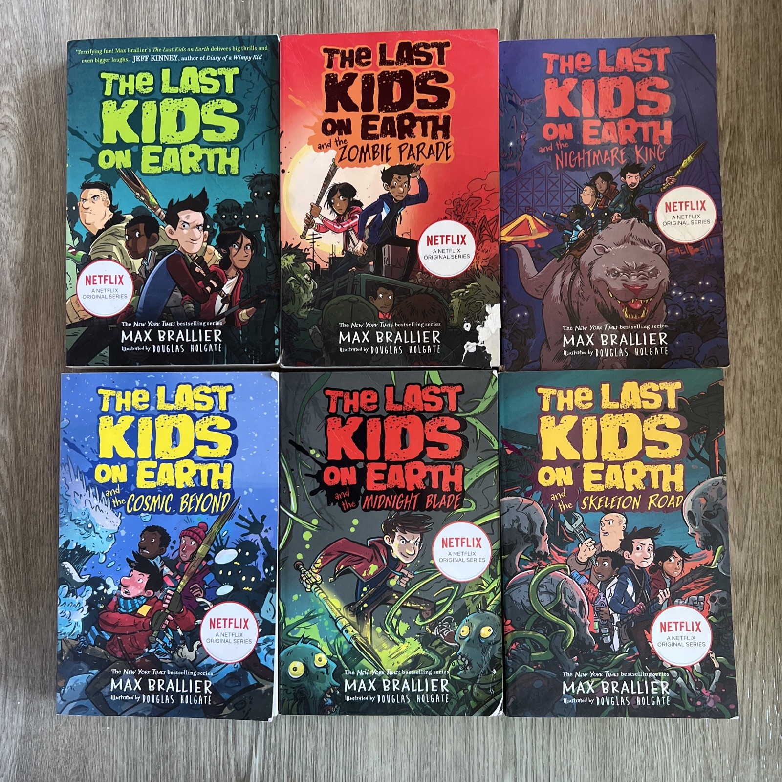 Lot Last Kids On Earth 1-6 Novels Netflix Series Show – Trade Paperbacks